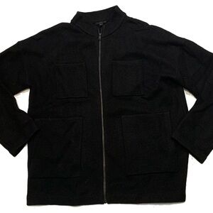 COS Black Bomber Jacket
